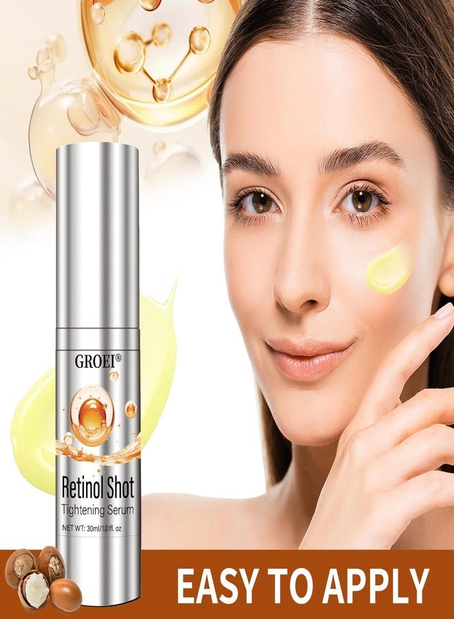 GROEI Retinol Shot Tightening Serum, Minimizes Pores & Fine Lines Overnight, Retinol Shot Tightening Booster，For All Skin Types，30ml - Image 3